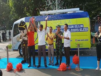 Pemkot Jakarta Selatan Apresiasi Mobil Pelayanan Tilang Keliling
